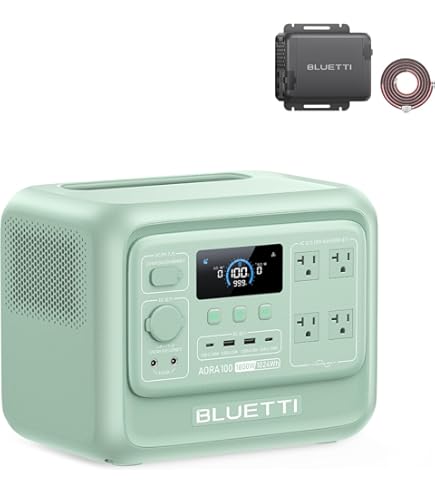 BLUETTI ポータブル電源　AORA100 1152wh BLUETTI AORA 100 大容量ポータブル電源 | 防災推奨 |1152Wh、1800W